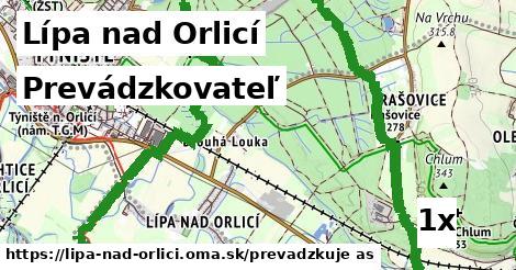 prevádzkovateľ v Lípa nad Orlicí