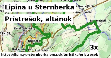 Prístrešok, altánok, Lipina u Šternberka