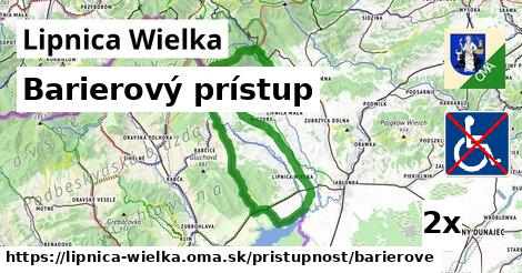 barierový prístup v Lipnica Wielka