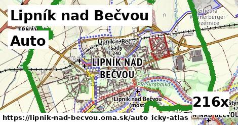 auto v Lipník nad Bečvou