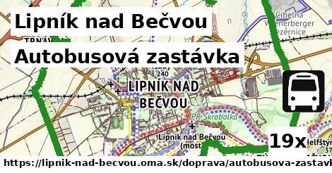 Autobusová zastávka, Lipník nad Bečvou