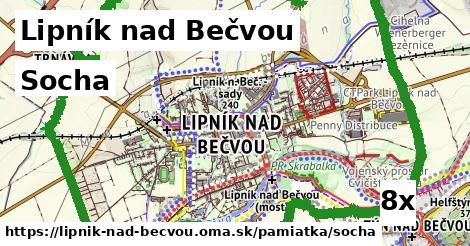 socha v Lipník nad Bečvou