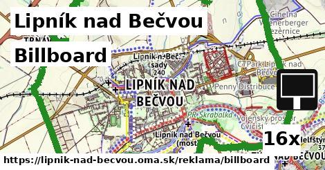 billboard v Lipník nad Bečvou