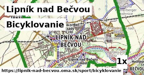 bicyklovanie v Lipník nad Bečvou