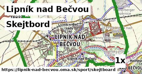 skejtbord v Lipník nad Bečvou