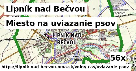 miesto na uviazanie psov v Lipník nad Bečvou