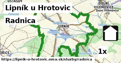 Radnica, Lipník u Hrotovic