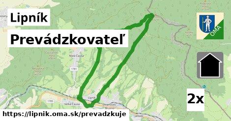 prevádzkovateľ v Lipník