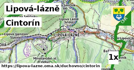 Cintorín, Lipová-lázně