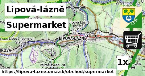 Supermarket, Lipová-lázně