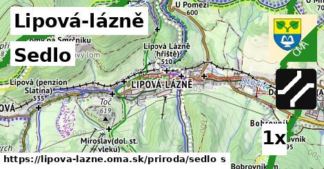 Sedlo, Lipová-lázně