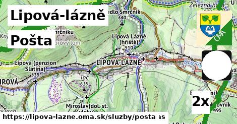 Pošta, Lipová-lázně