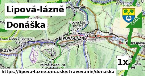 Donáška, Lipová-lázně