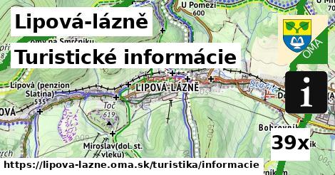 Turistické informácie, Lipová-lázně