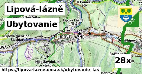 ubytovanie v Lipová-lázně