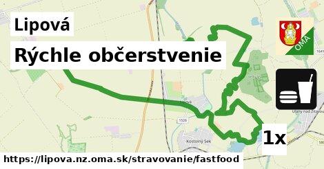 Rýchle občerstvenie, Lipová, okres NZ