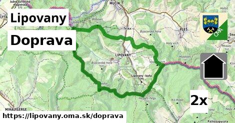 doprava v Lipovany