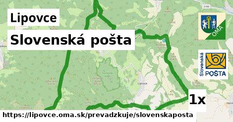 Slovenská pošta, Lipovce