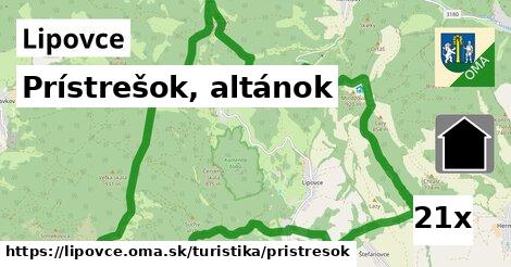 Prístrešok, altánok, Lipovce