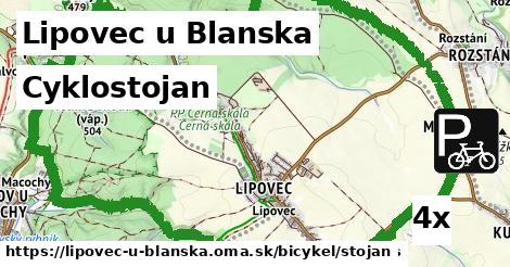 Cyklostojan, Lipovec u Blanska