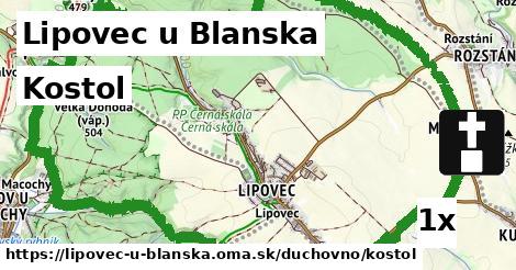 Kostol, Lipovec u Blanska