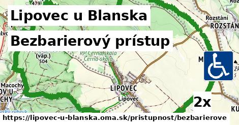 Bezbarierový prístup, Lipovec u Blanska