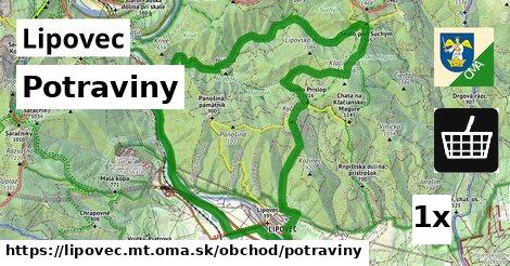 Potraviny, Lipovec, okres MT