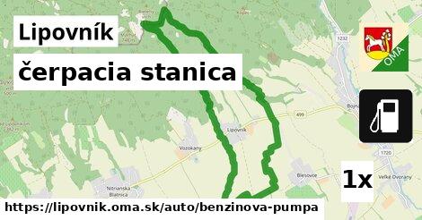 čerpacia stanica, Lipovník