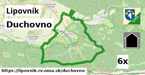 duchovno v Lipovník, okres RV