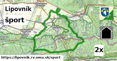 šport v Lipovník, okres RV