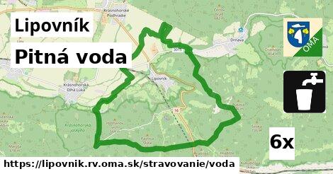 Pitná voda, Lipovník, okres RV