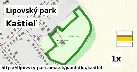 Kaštieľ, Lipovský park