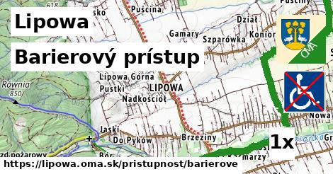 Barierový prístup, Lipowa