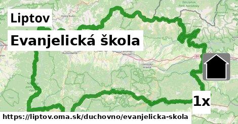 Evanjelická škola, Liptov