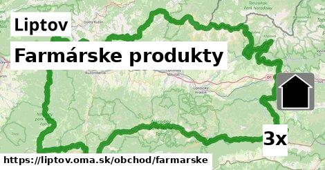 Farmárske produkty, Liptov