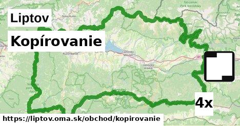 Kopírovanie, Liptov