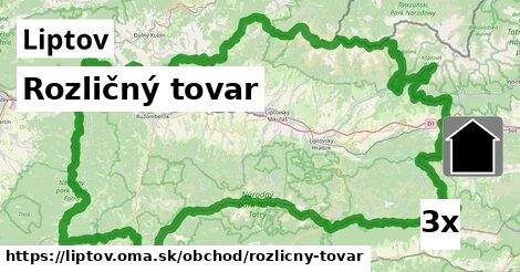 Rozličný tovar, Liptov