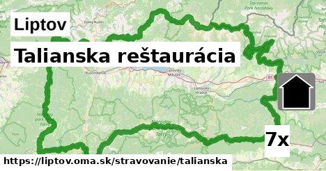 Talianska reštaurácia, Liptov