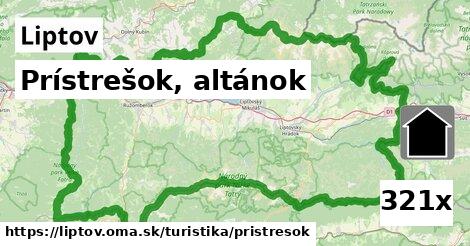 Prístrešok, altánok, Liptov