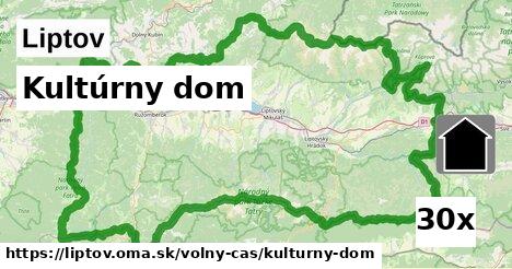 kultúrny dom v Liptov