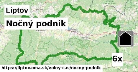 Nočný podnik, Liptov