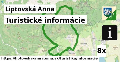 Turistické informácie, Liptovská Anna