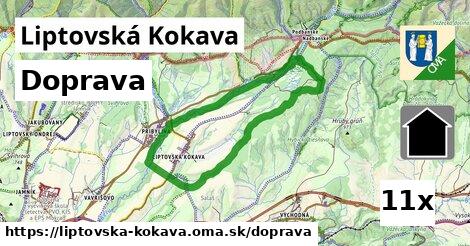 doprava v Liptovská Kokava