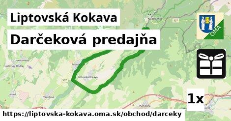 Darčeková predajňa, Liptovská Kokava