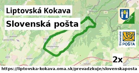 Slovenská pošta, Liptovská Kokava