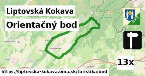 Orientačný bod, Liptovská Kokava