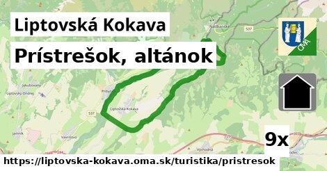 Prístrešok, altánok, Liptovská Kokava