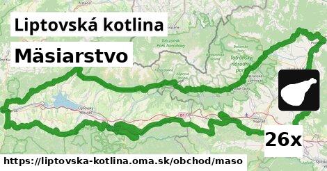 Mäsiarstvo, Liptovská kotlina