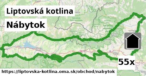 Nábytok, Liptovská kotlina