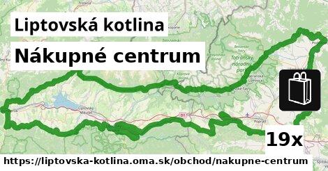 Nákupné centrum, Liptovská kotlina